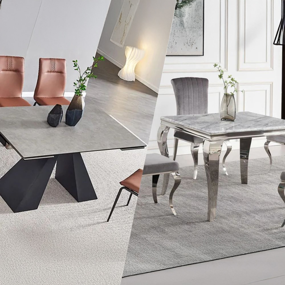 CERAMIC DINING TABLE VS MARBLE: WHICH ONE TO CHOOSE
